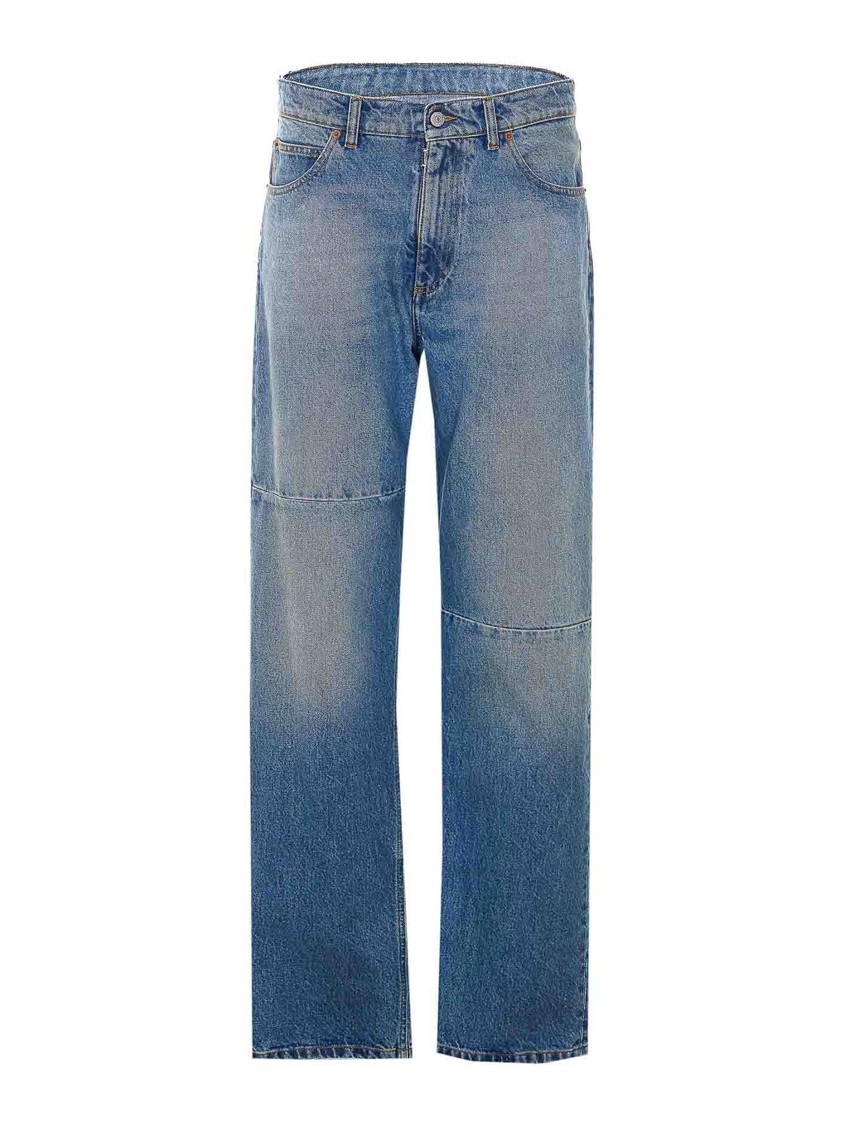 Straight Leg Jeans Blue