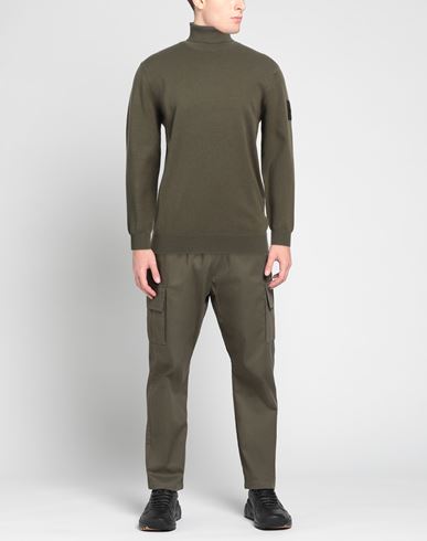 Man Turtleneck Military green