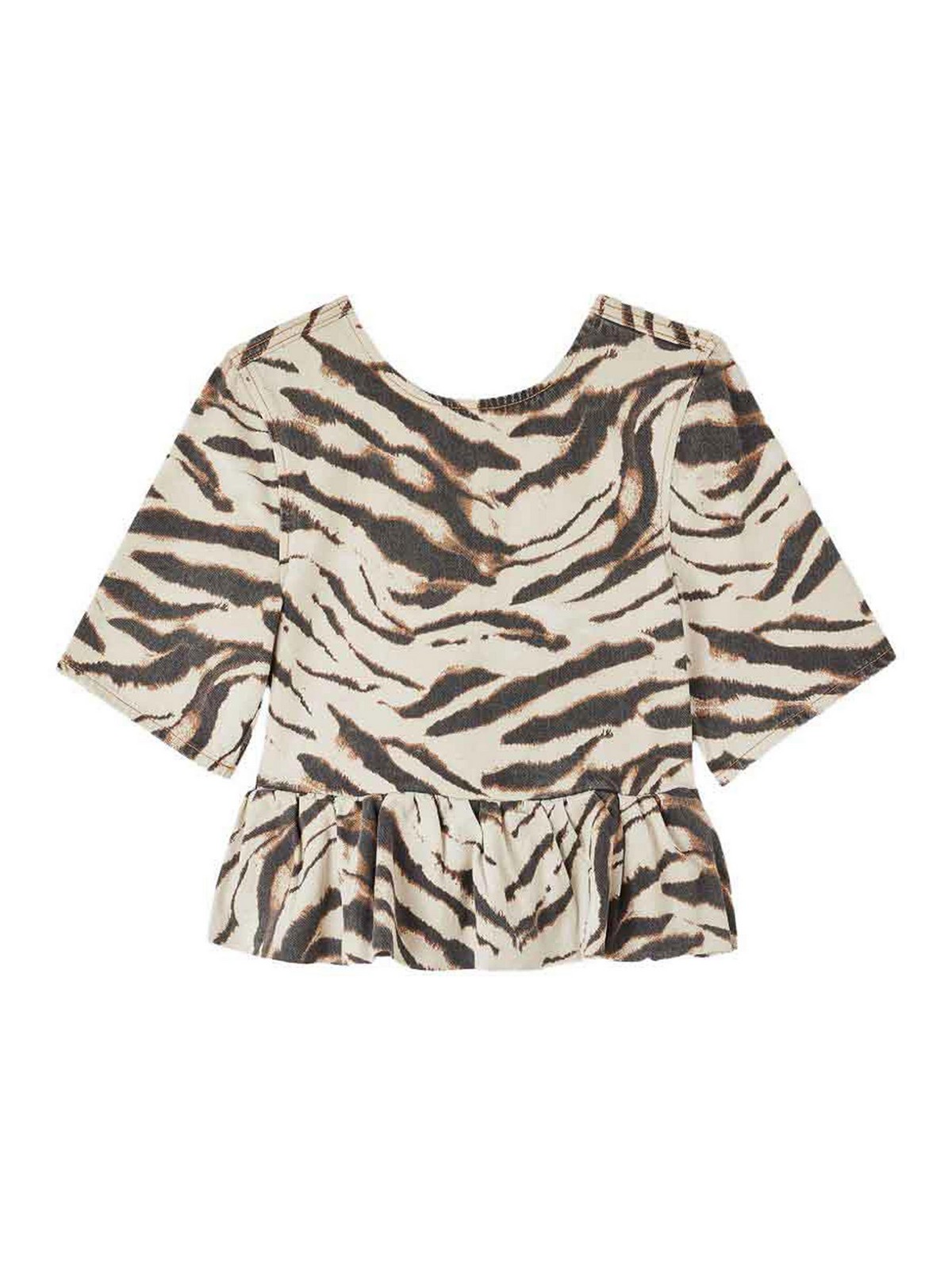 Zebra Print Organic Cotton Top