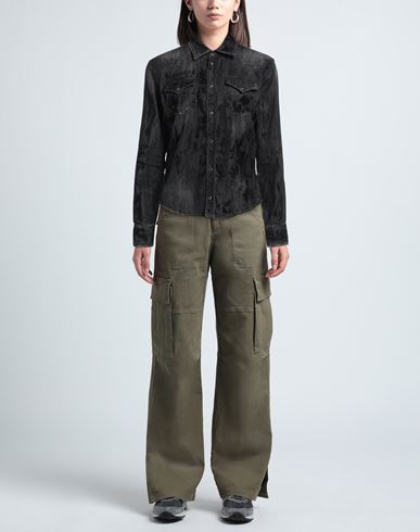 Woman Denim shirt Black