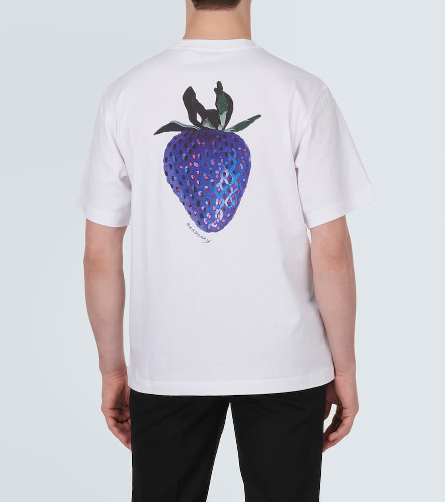 Printed cotton jersey T-shirt