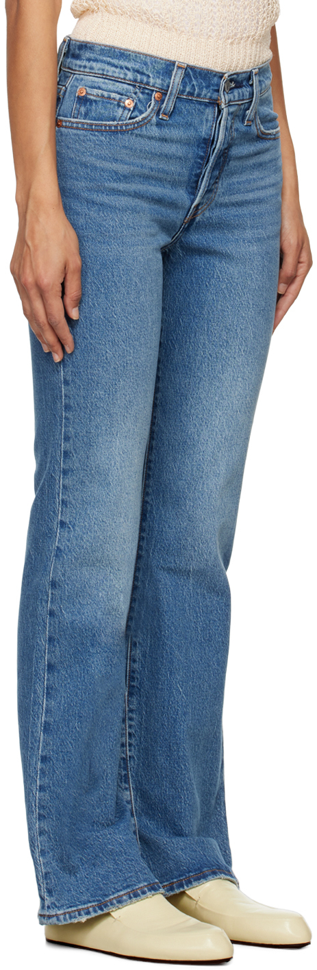 Levi's Blue Wedgie Bootcut Jeans