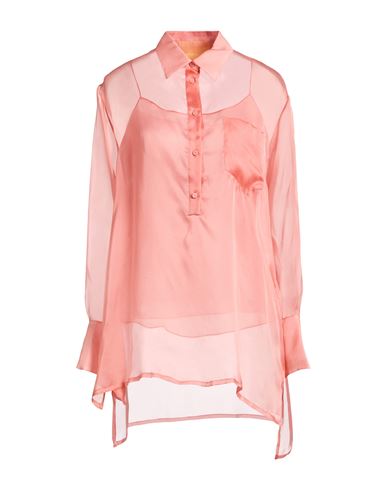 Woman Top Salmon pink Size 2 Silk