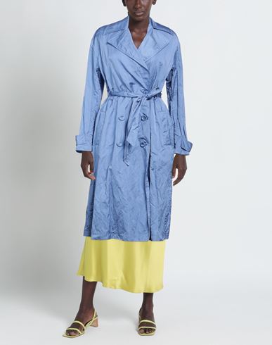 Woman Overcoat & Trench Coat Pastel blue