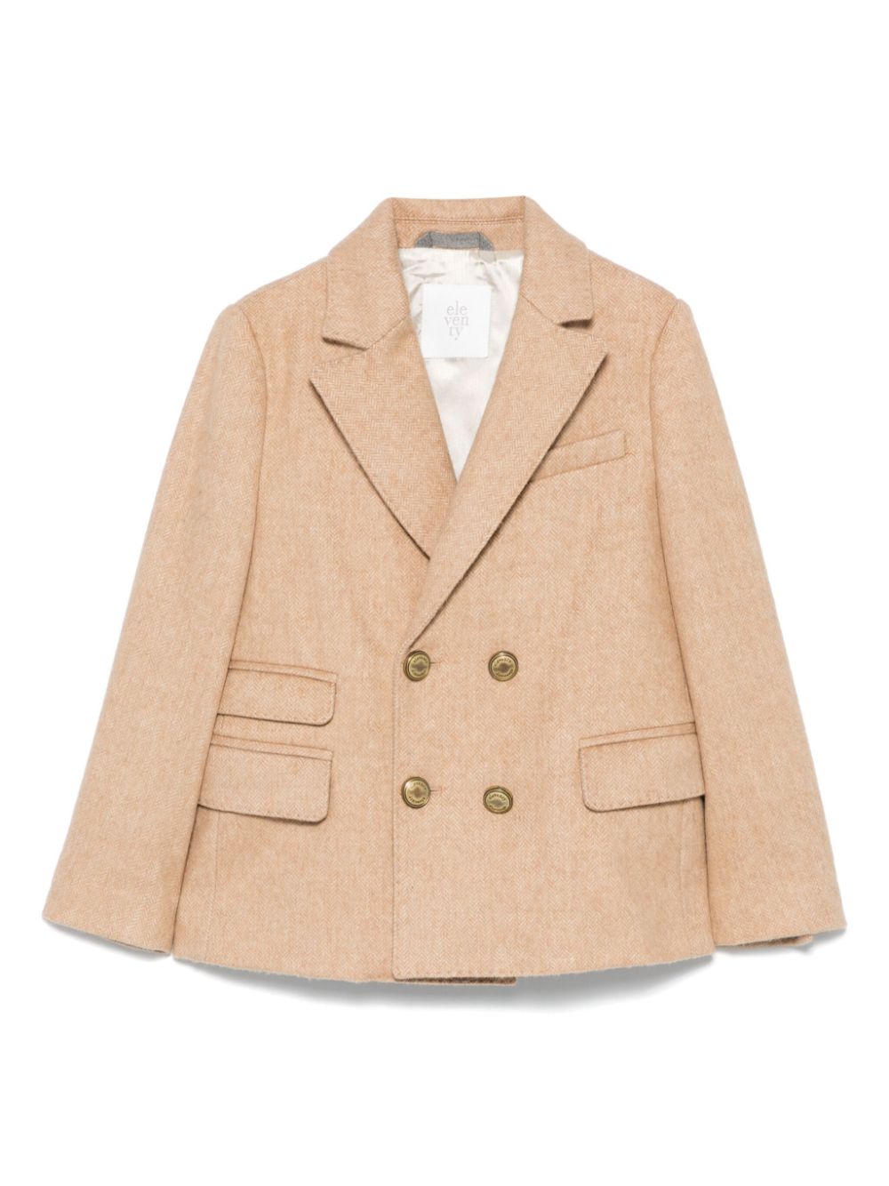 Herringbone blazer - Brown