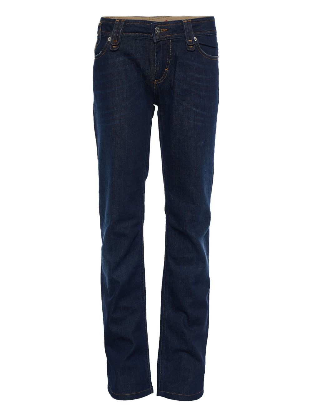 Pre-owned dark-wash jeans - Blue