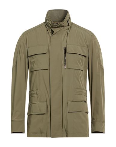 Man Jacket Military green Size 36 Polyamide, Polyurethane