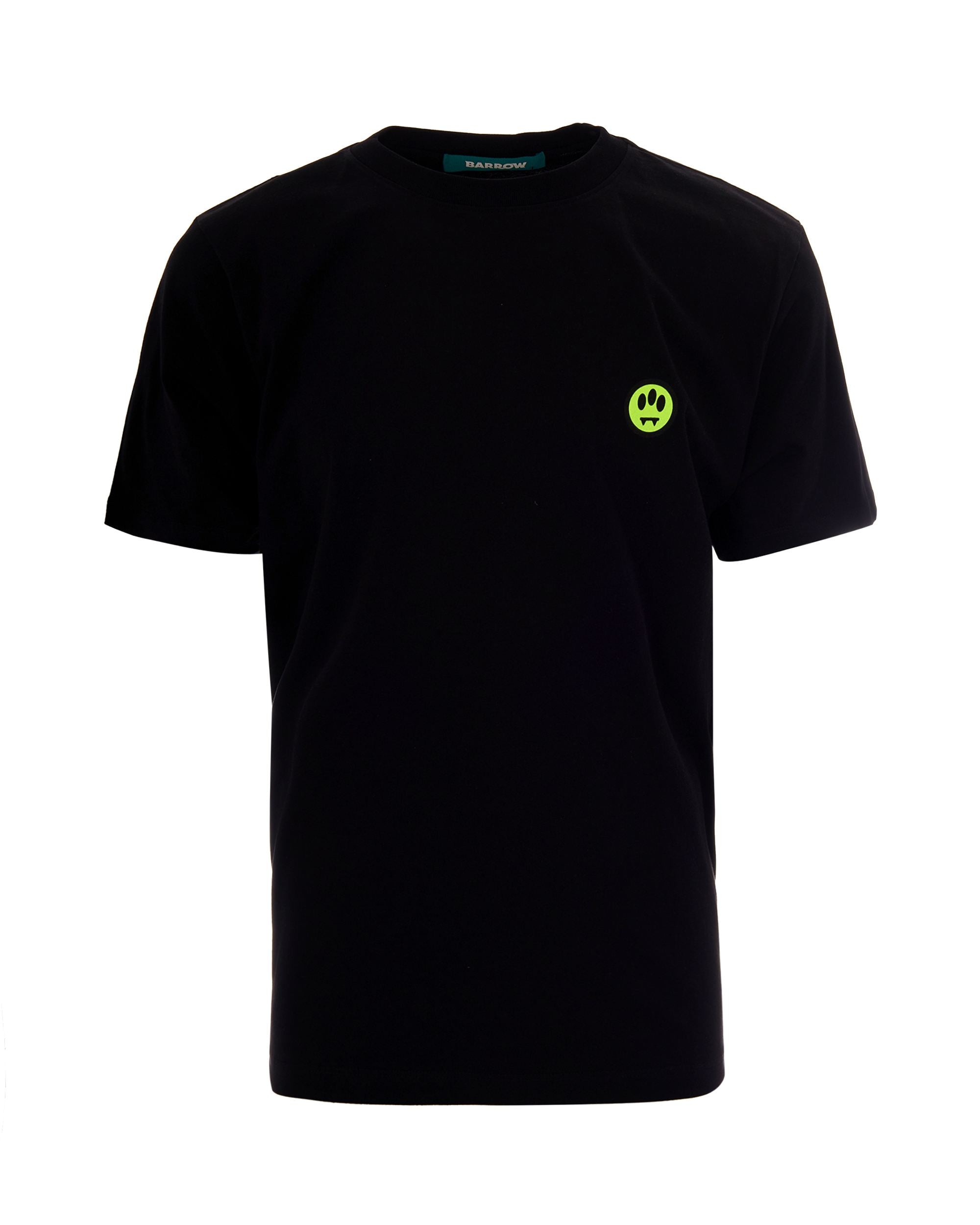 Logo-Graphic Cotton T-Shirt — Black