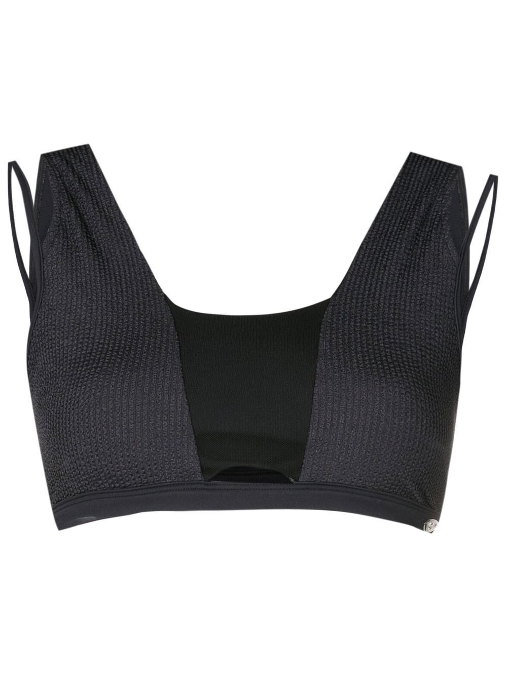 SLAMA GYM + MANLY sports bra - Black