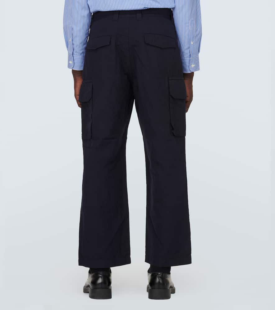 Comme des Garçons Homme Cotton and linen cargo pants