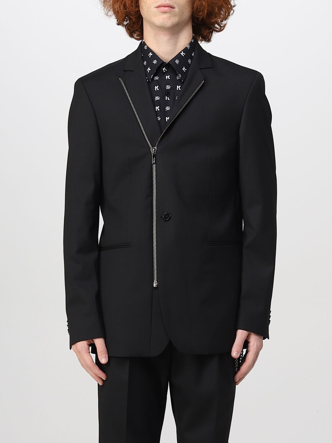Blazer Men color Black