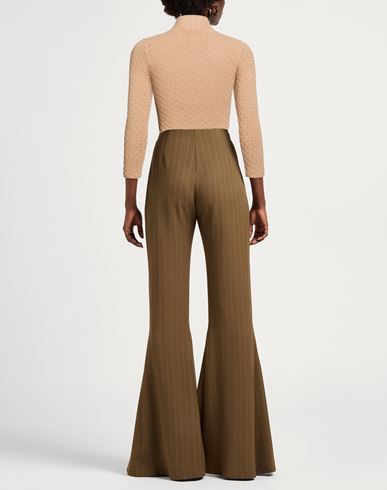 Woman Turtleneck Camel Size 2 Cashmere, Elastane