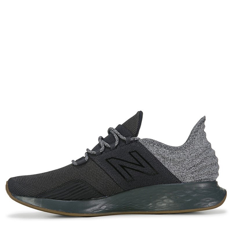 New Balance Men's Fresh Foam Roav V1 Sneaker, Lead/Light Aluminum, 11