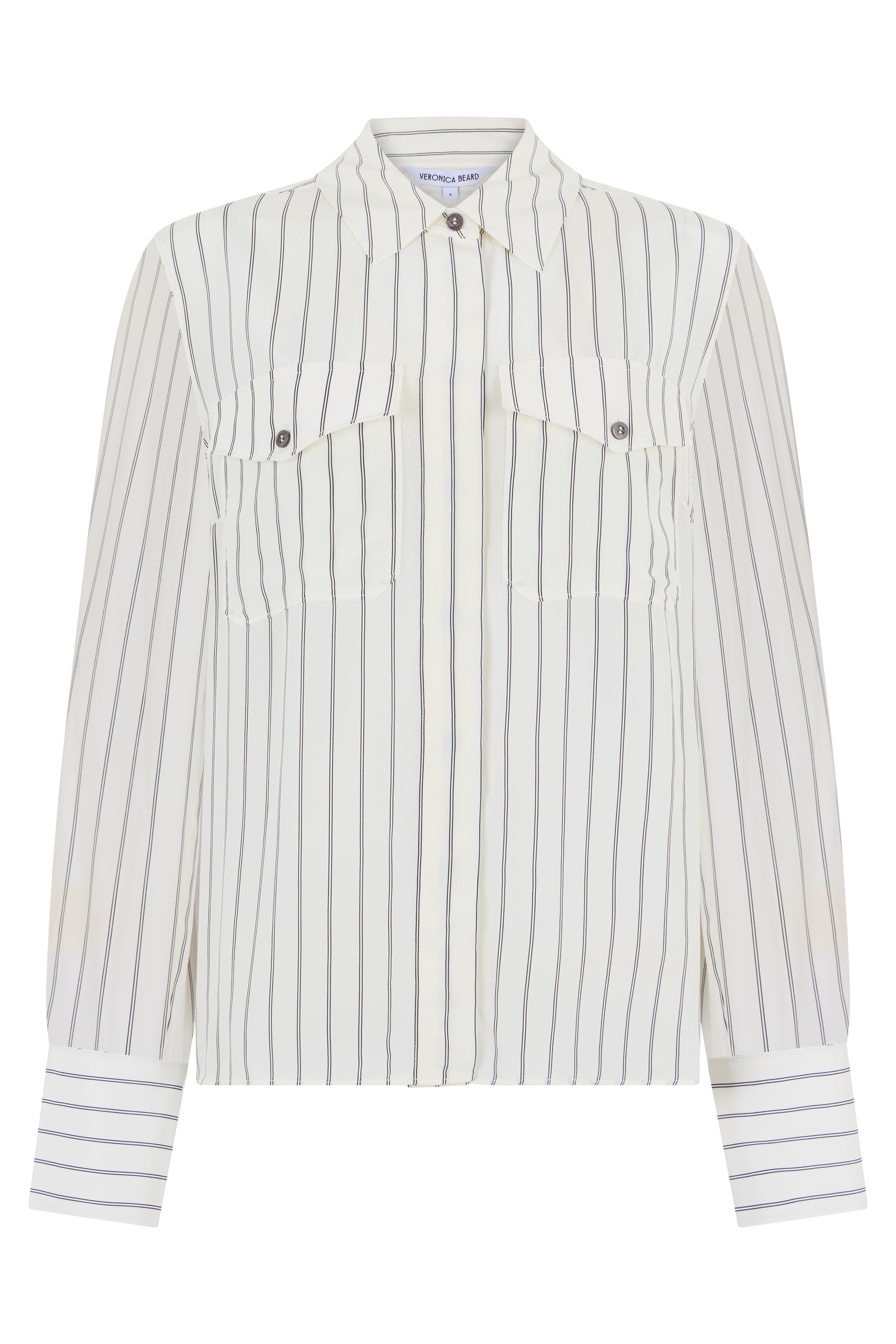 Long-Sleeve Striped Shirt