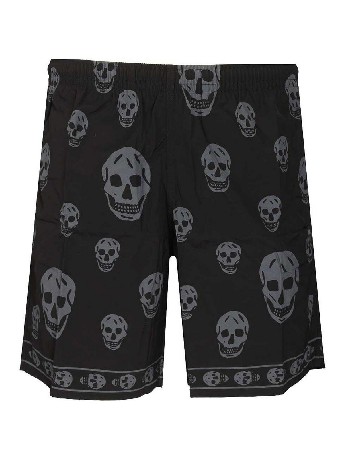 Swim Shorts With Skull Motif