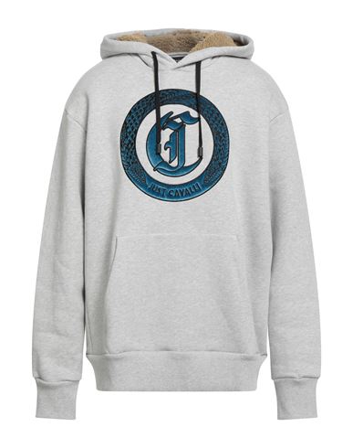 Man Sweatshirt Light grey Size L Cotton, Polyester, Elastane