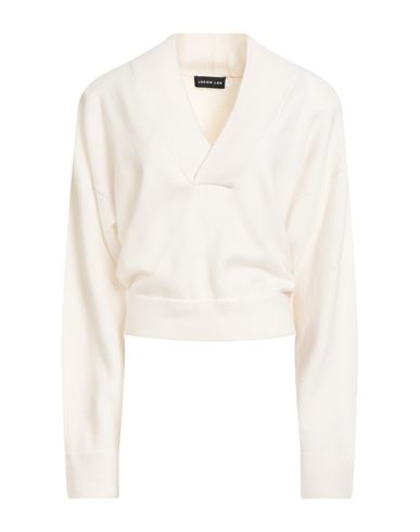 Woman Sweater Cream Size M Cashmere