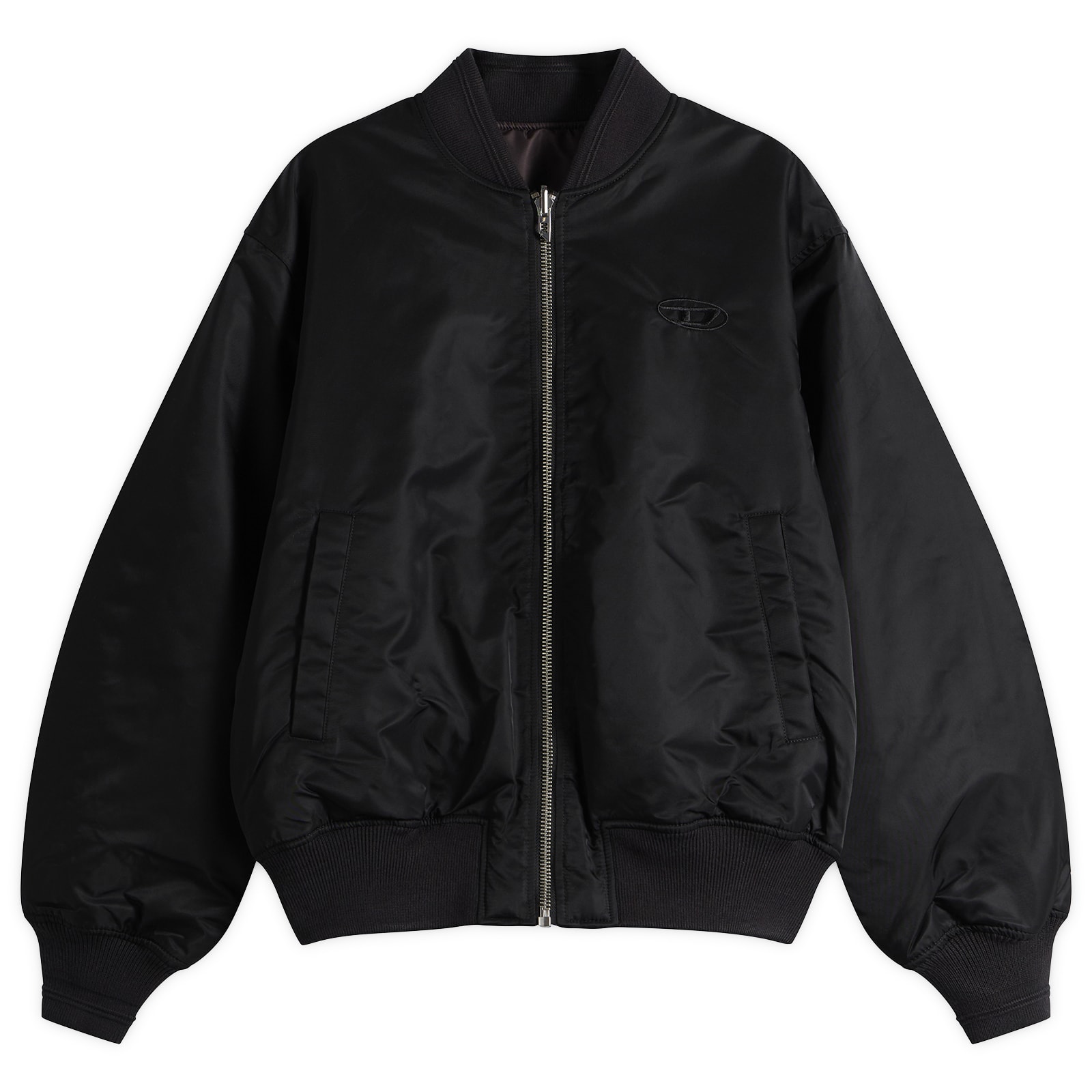Men's Reversible Bomber Jacket Black