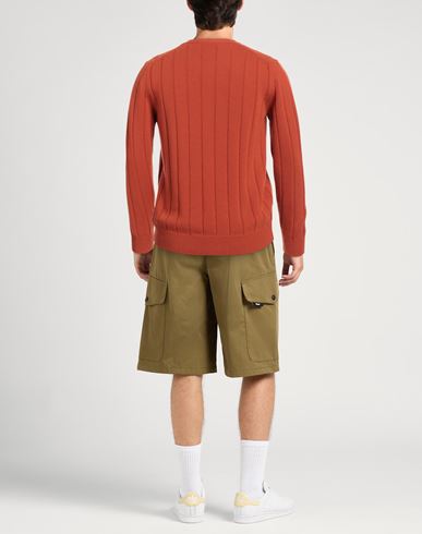 Zanone Man Sweater Rust Size 38 Virgin Wool, Cashmere