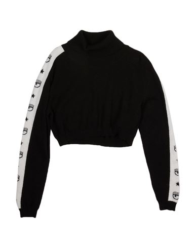 Kid Girl Turtleneck Black