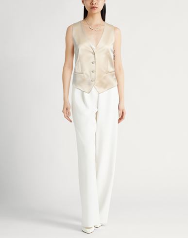 Woman Tailored Vest Cream
