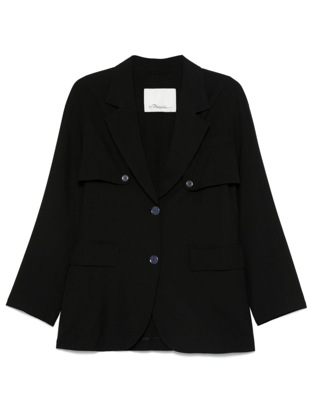 Convertible blazer - Black