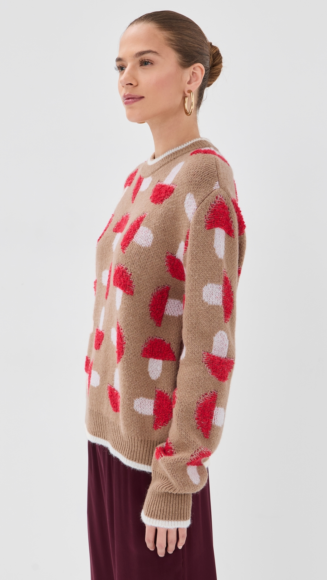 Fun Guy Sweater Camel