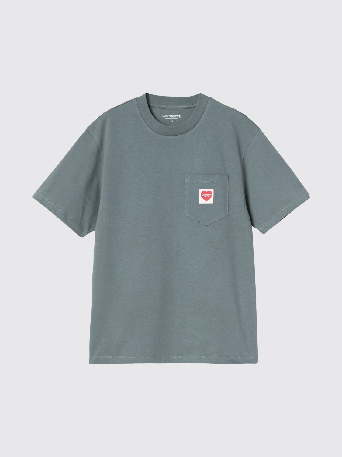 Logo-patch organic cotton T-shirt - Black