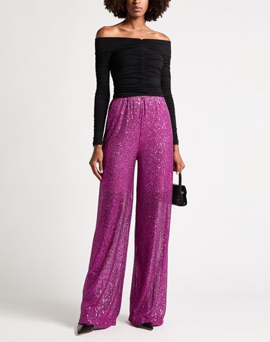 Woman Pants Fuchsia Size 2 Polyester