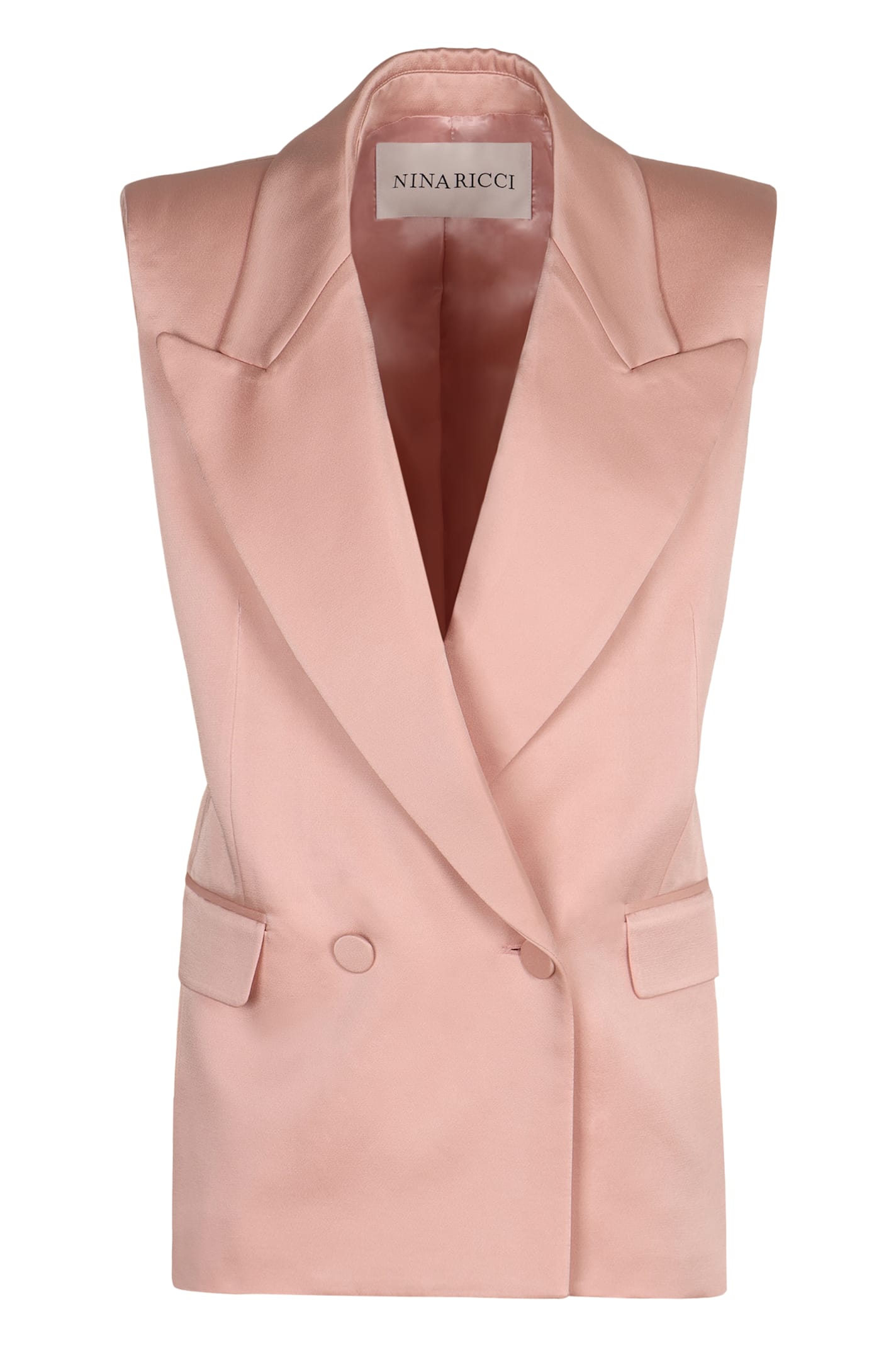 Double-breasted vest - Pink