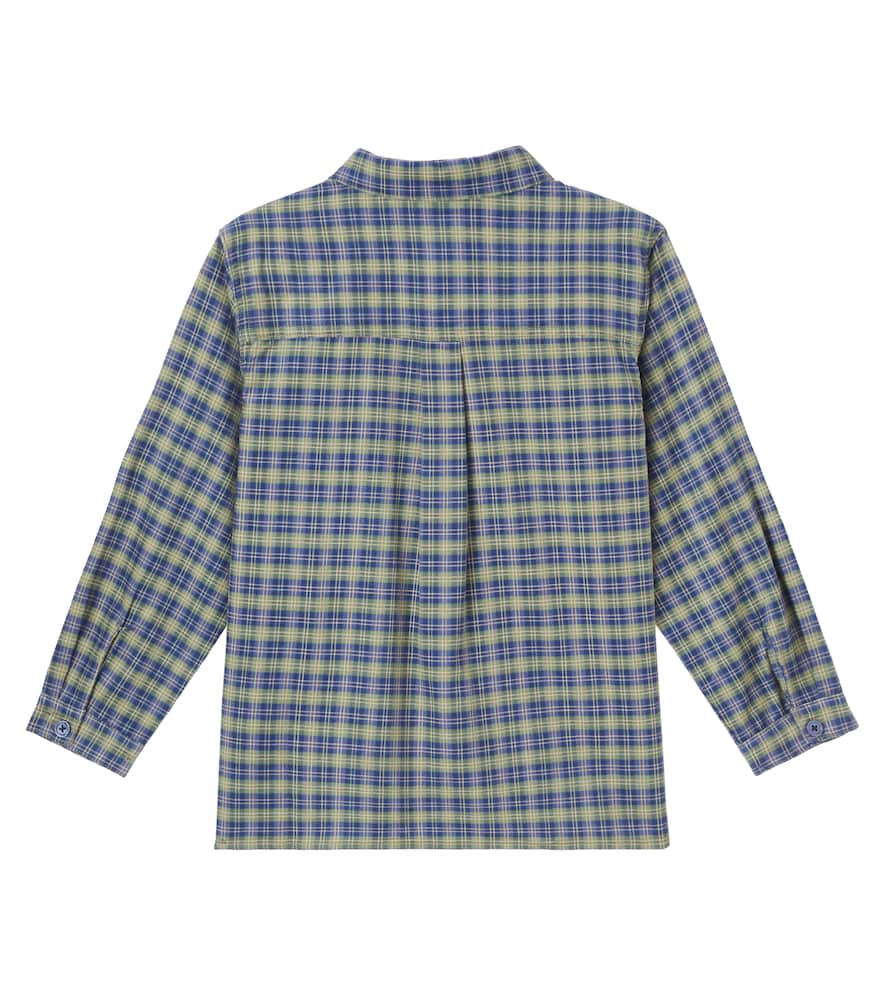 Konges Sløjd Cara checked cotton shirt