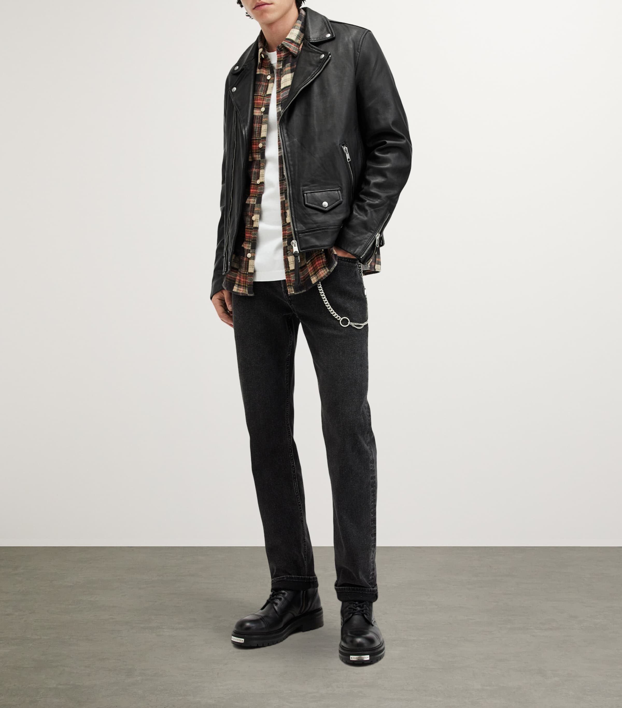 Leather Milo Biker Jacket