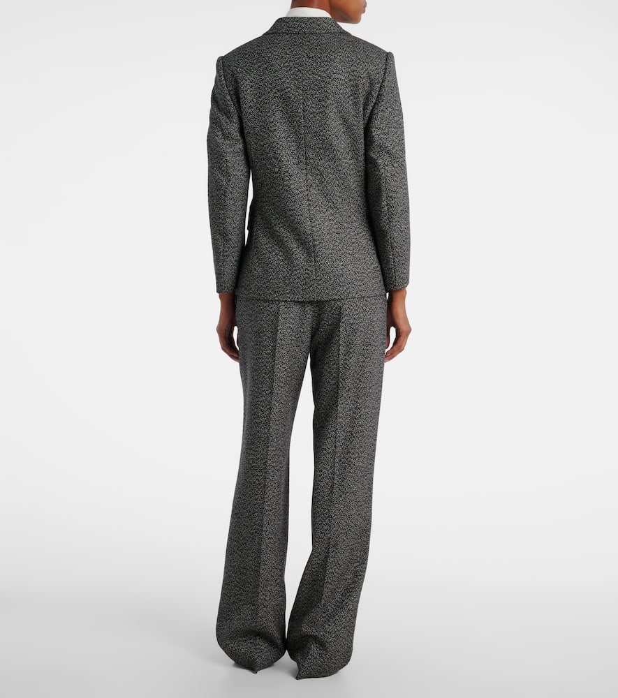Eudora cashmere and wool blazer