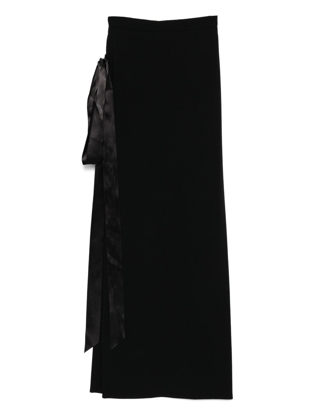 Strapless flared skirt - Black