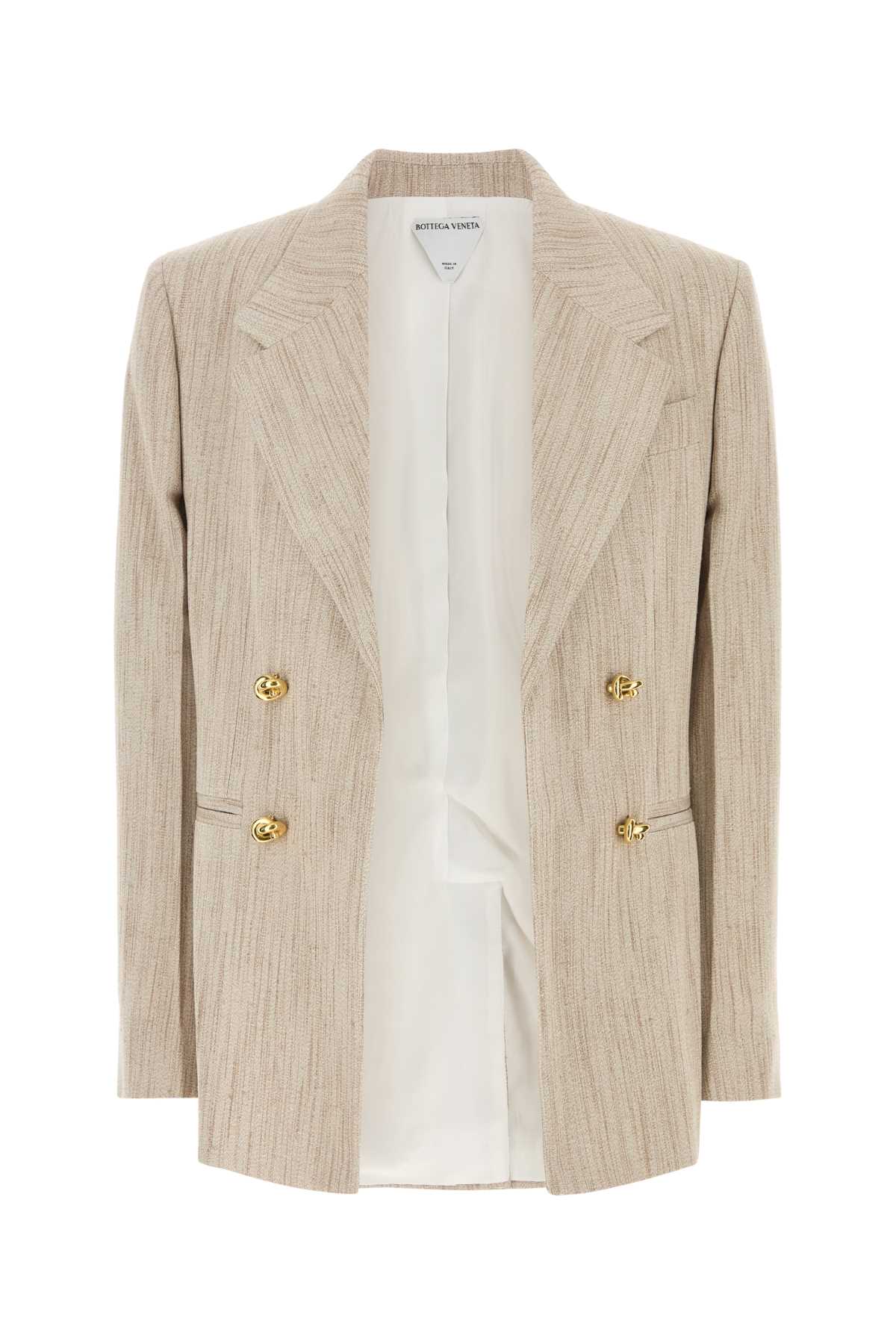 Fiammata Blazer — Beige