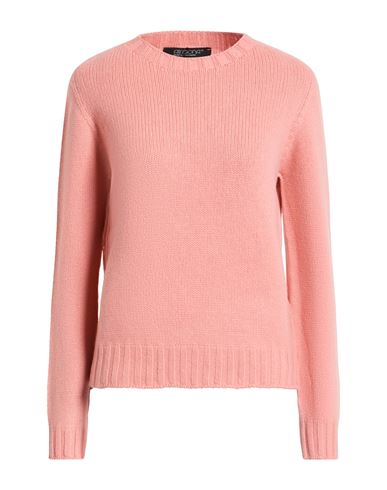Woman Sweater Salmon pink Size 12 Cashmere