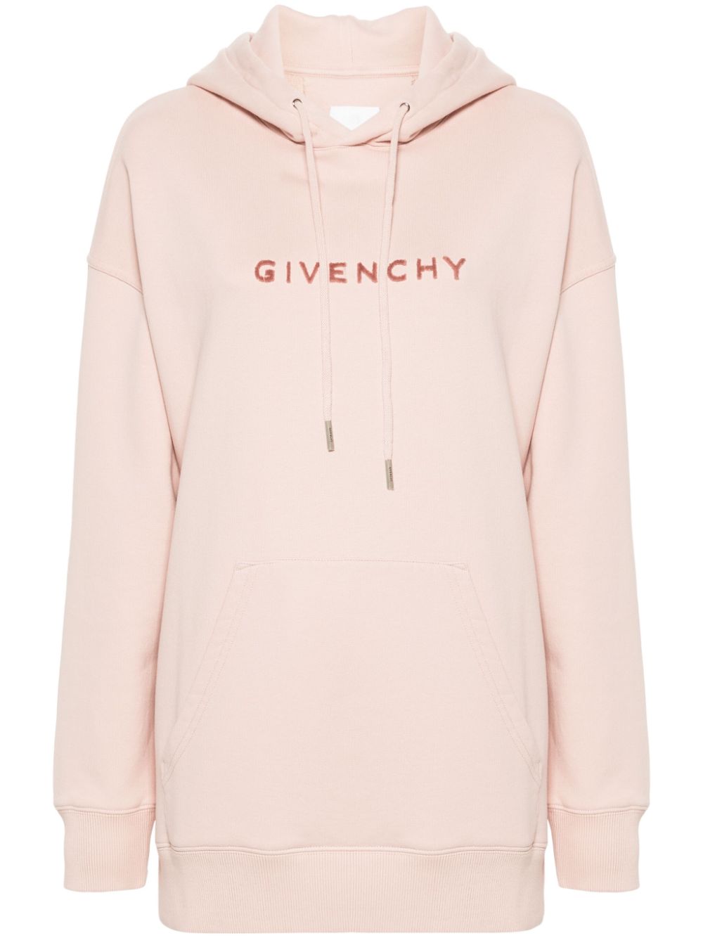4G-motif cotton hoodie - Pink