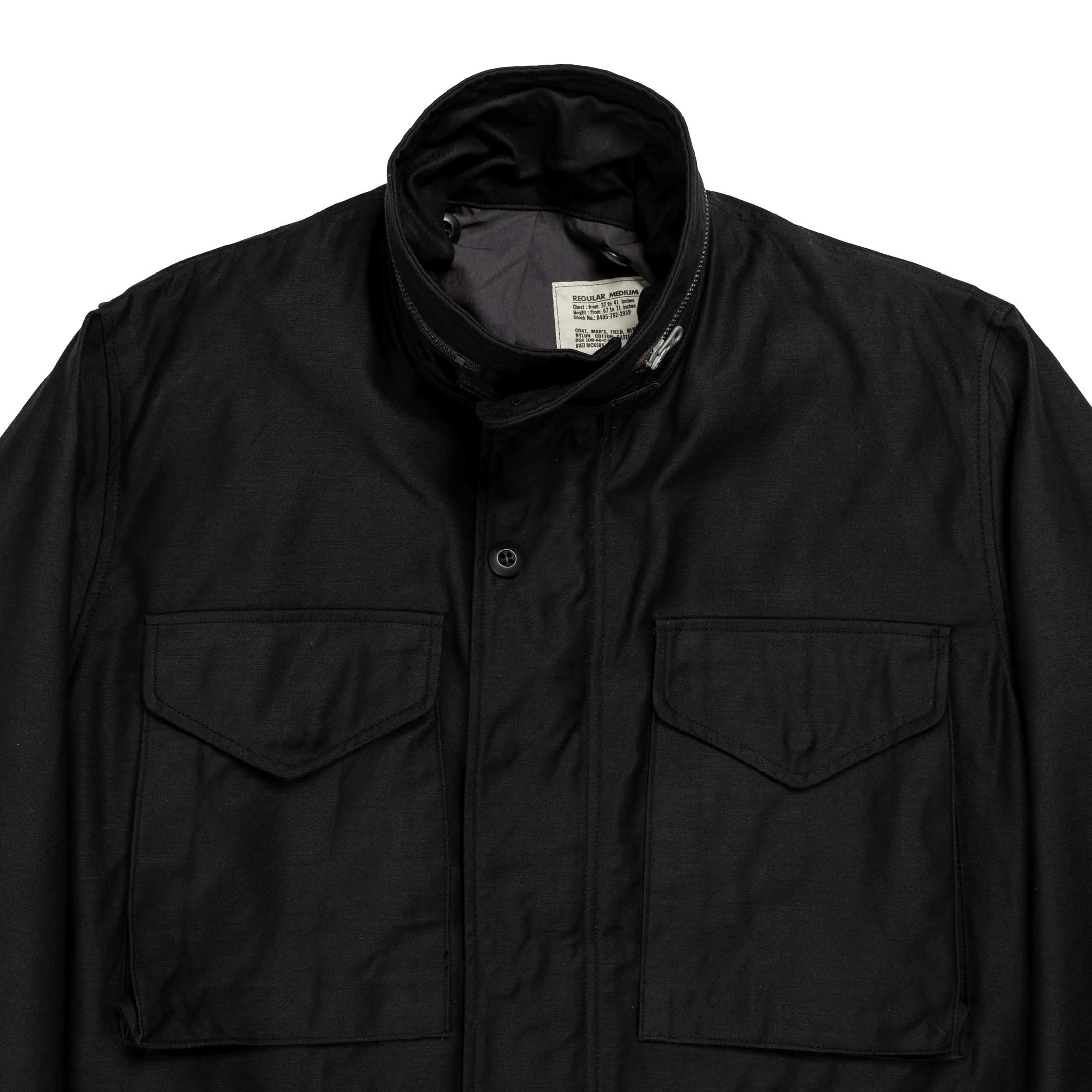 X William Gibson M-65 Jacket Black