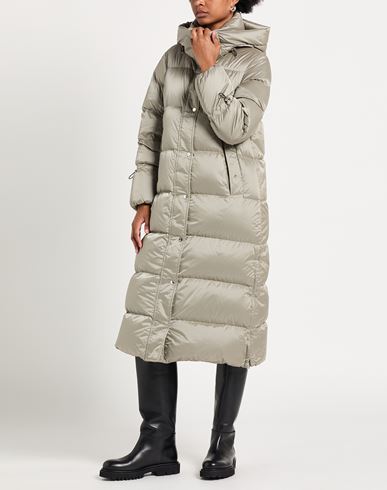 Woman Puffer Light grey Size 6 Polyamide