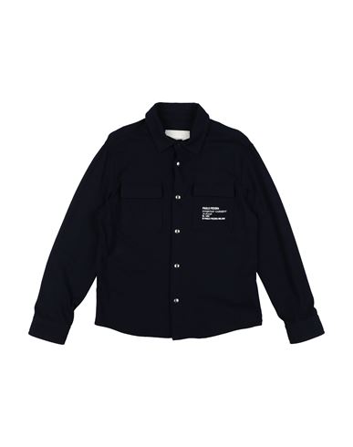 Kid Boy Jacket Navy Size 10 Cotton, Elastane