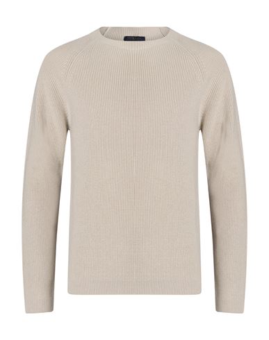 Man Sweater Light grey Size M Merino Wool, Acrylic