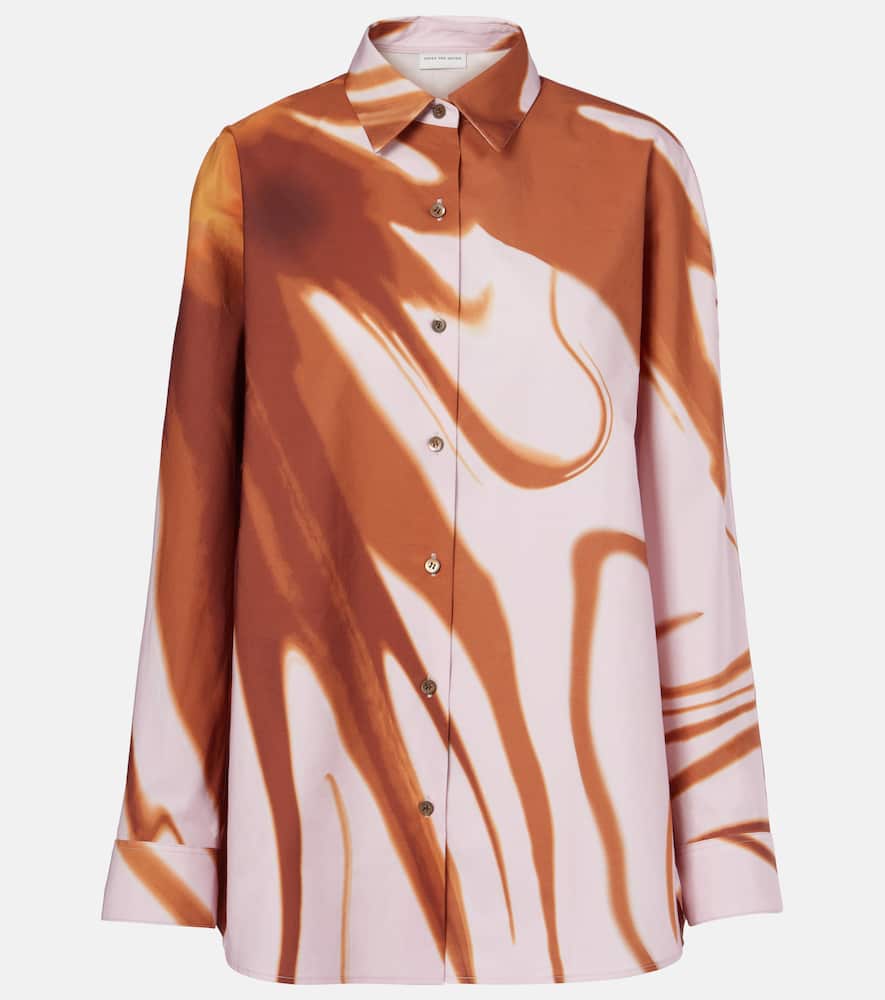 Printed cotton shirt
