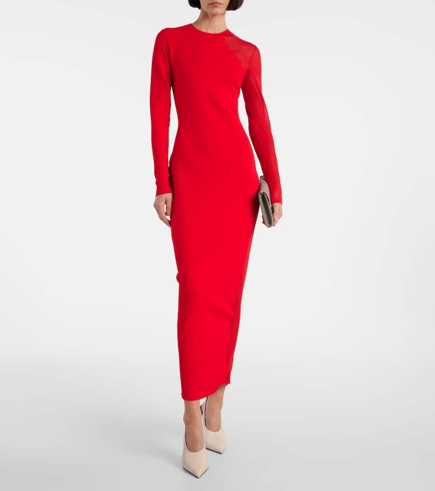 Miracle panelled maxi dress