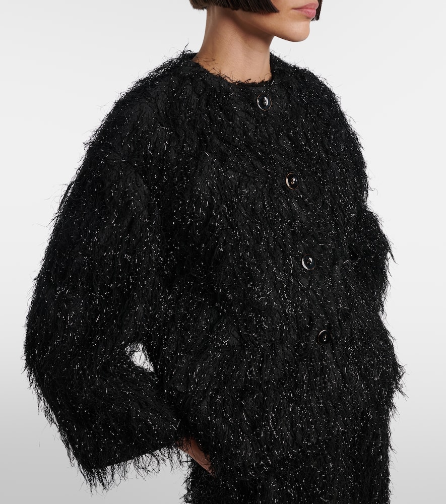 Lurex fil coupé jacket