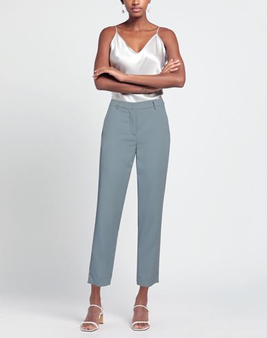 Woman Pants Pastel blue Size 4 Polyester