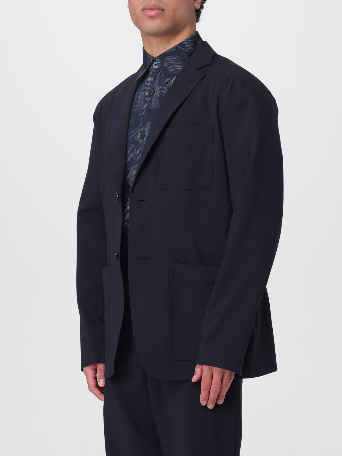 Blazer Men color Navy
