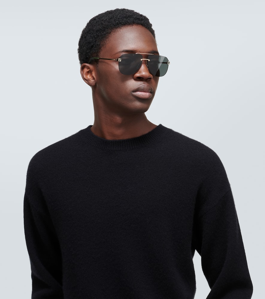 Fendi Fendi Sky aviator sunglasses