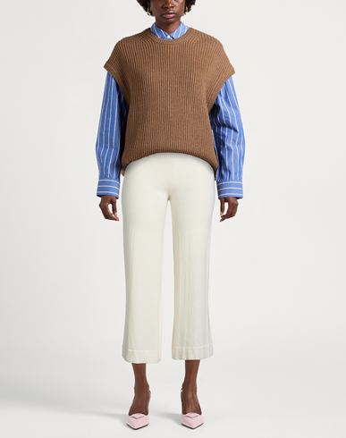 Woman Pants Cream Size S Wool, Viscose, Polyamide, Cashmere