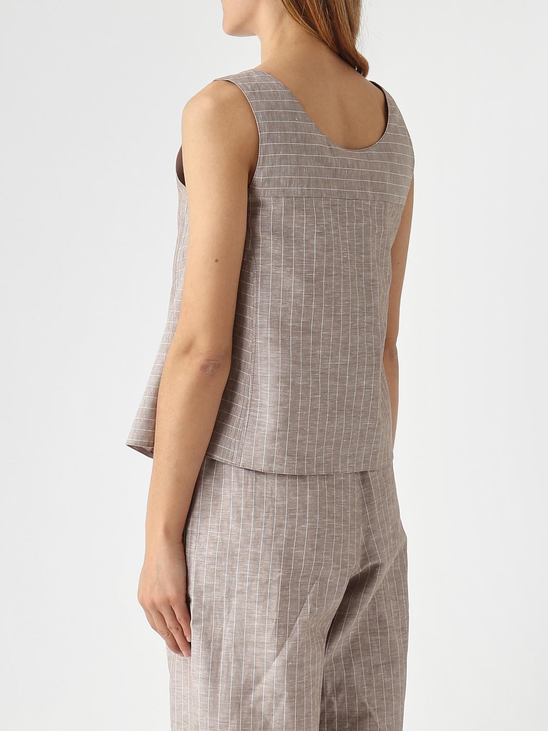 Top Woman color Grey
