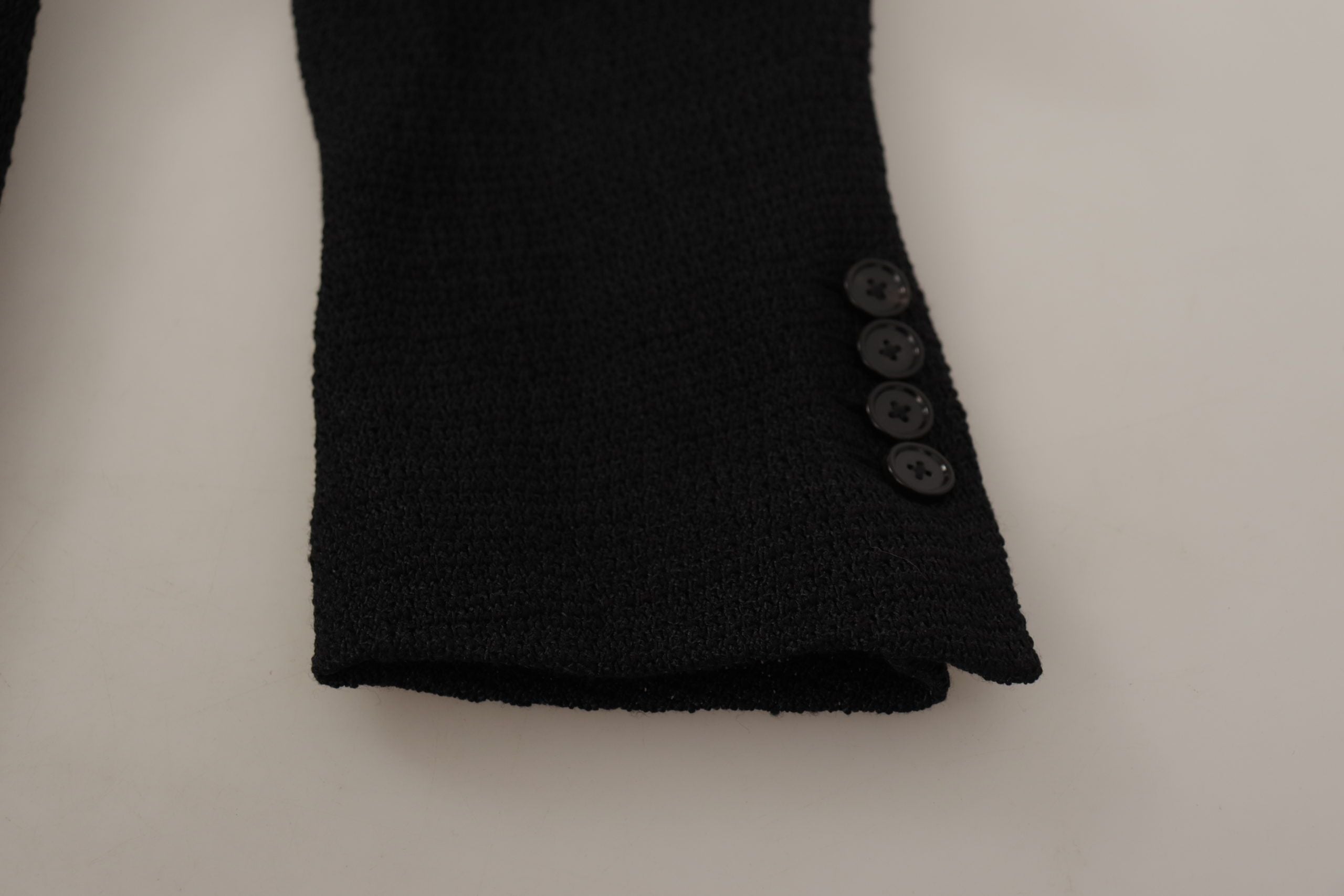 Virgin Wool Blazer — Black